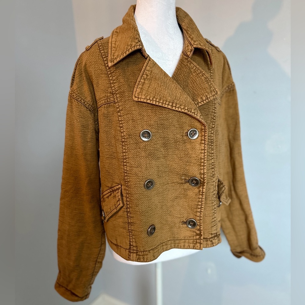 Free People brown jacket